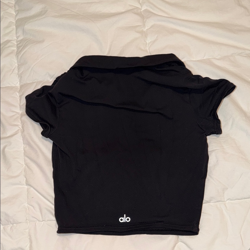 ALO Yoga Black Crop Top
